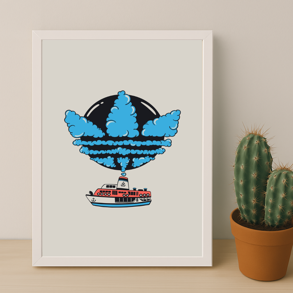 Cadre photo Adidas - Boat