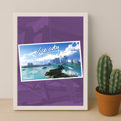 Poster Grand Theft Auto VI - Vice City