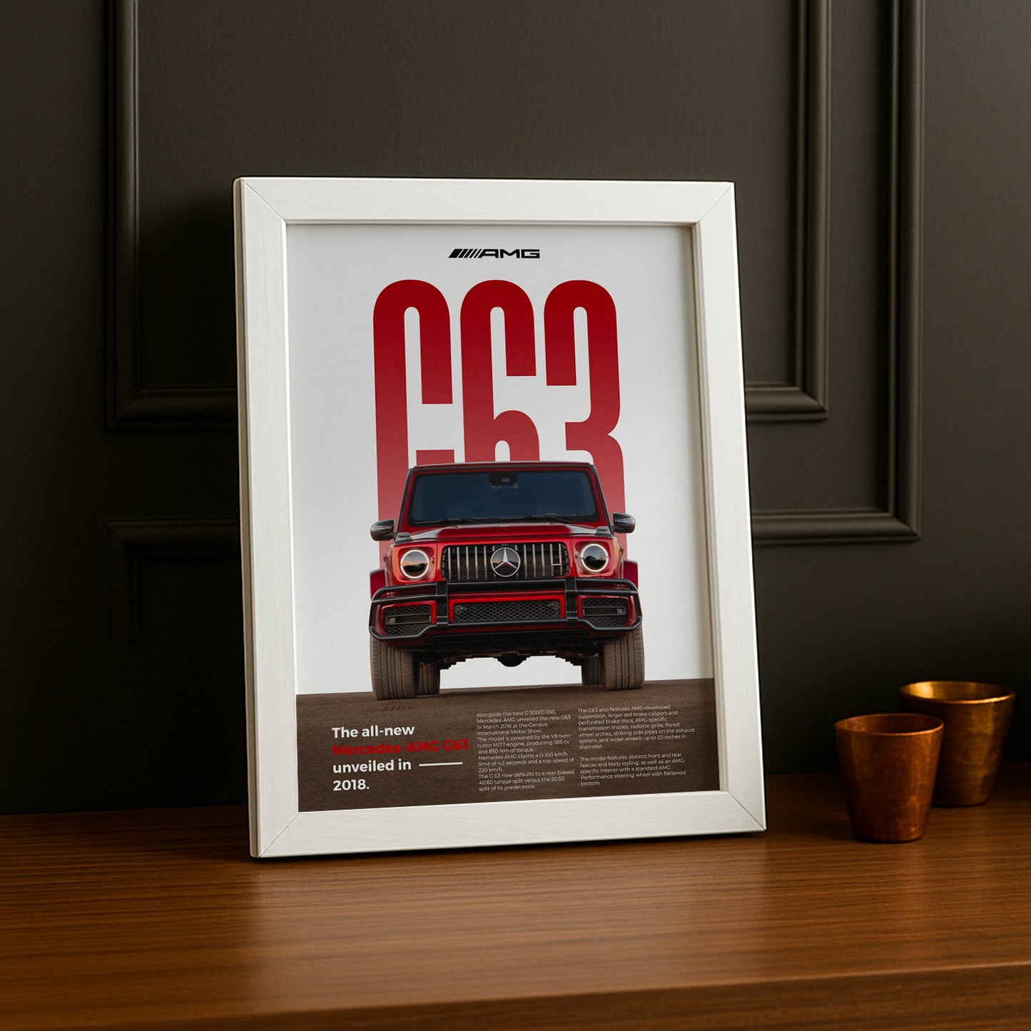 Poster Voitures - Mercedes G63
