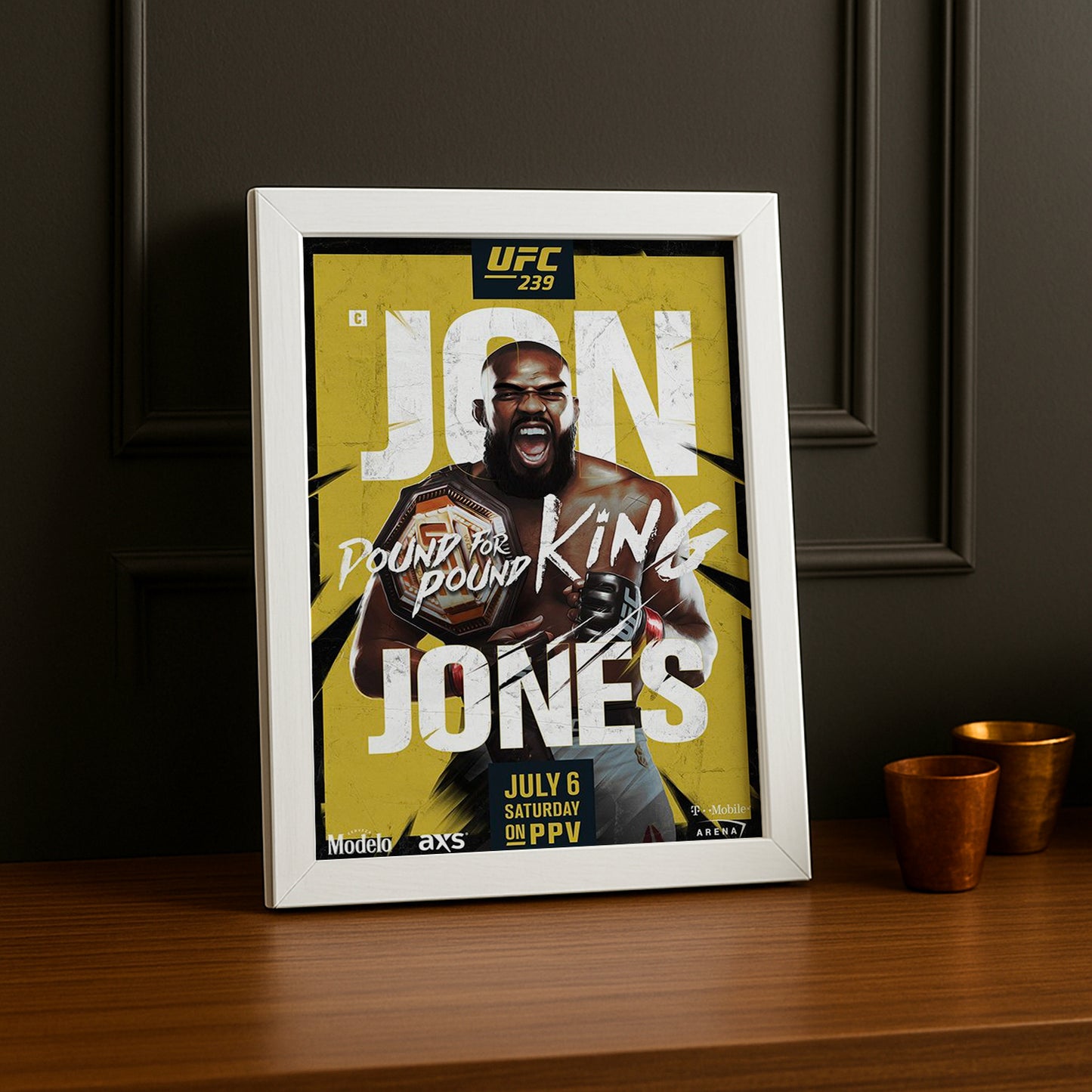 Cadre photo UFC - King Jon Jones