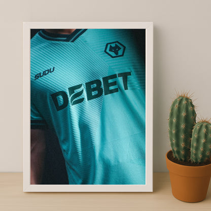 Cadre photo - Maillot Wolves 25-26