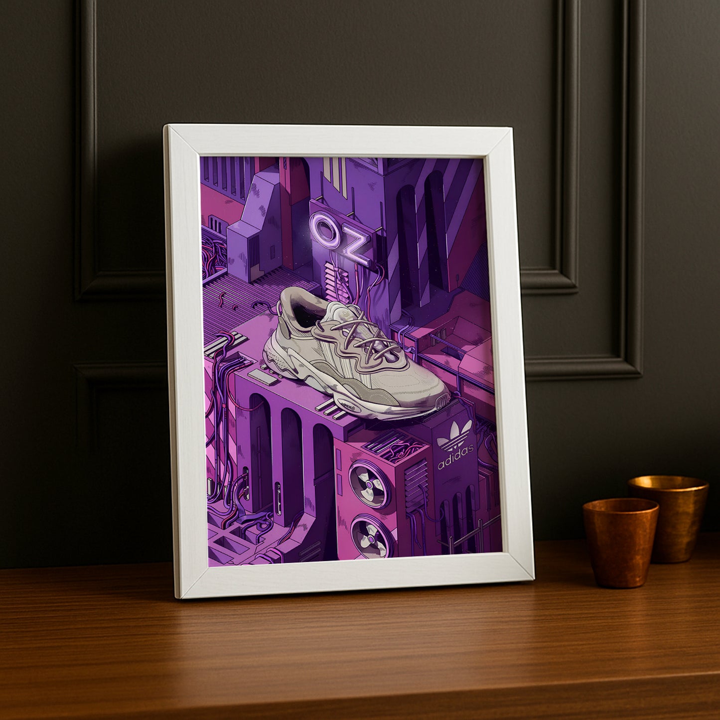 Cadre photo Adidas - Purple