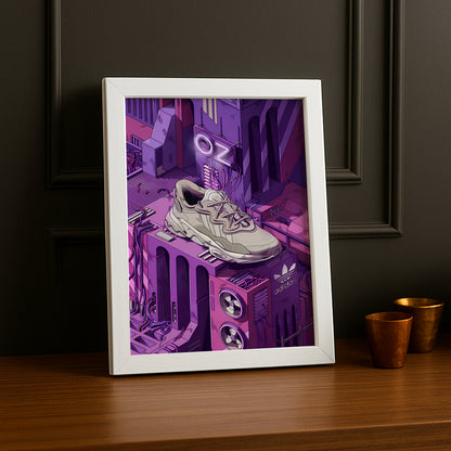 Cadre photo Adidas - Purple