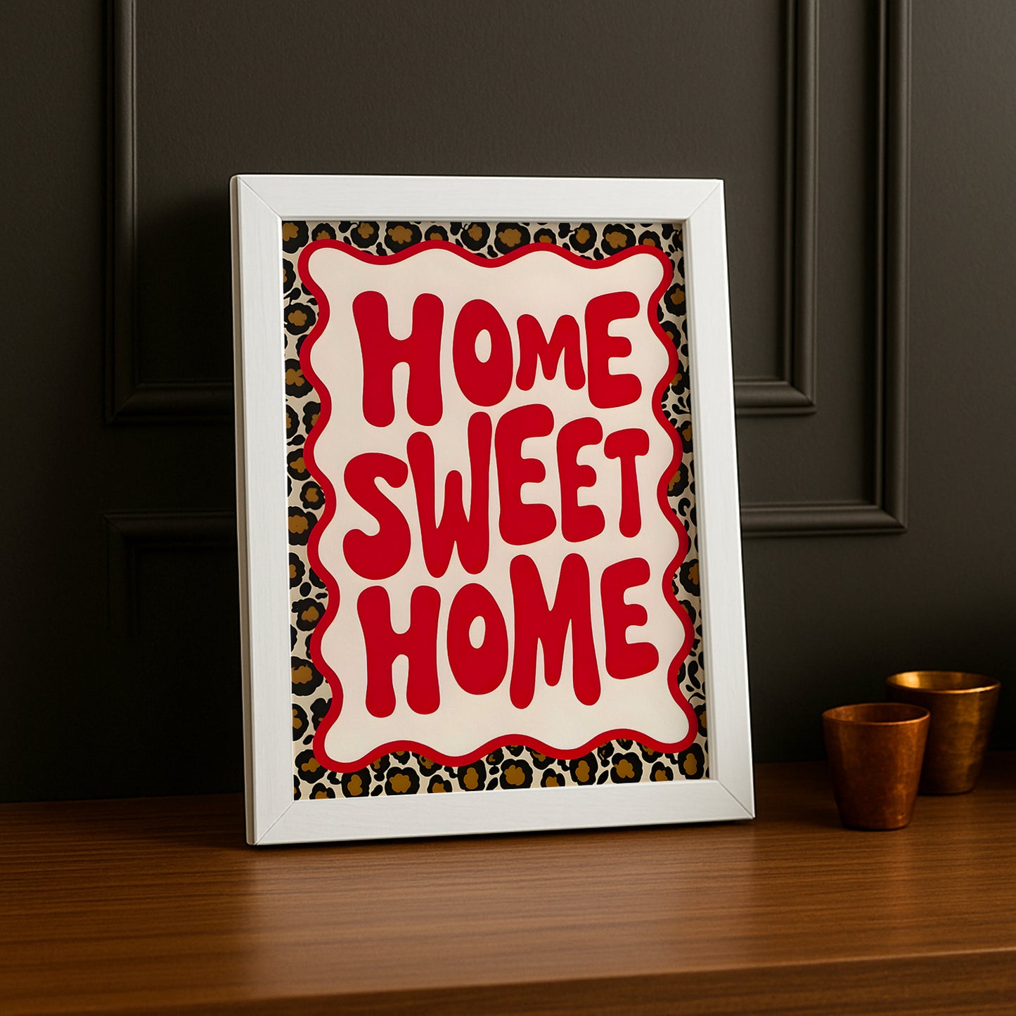 Cadre photo Citation - Home Sweet Home