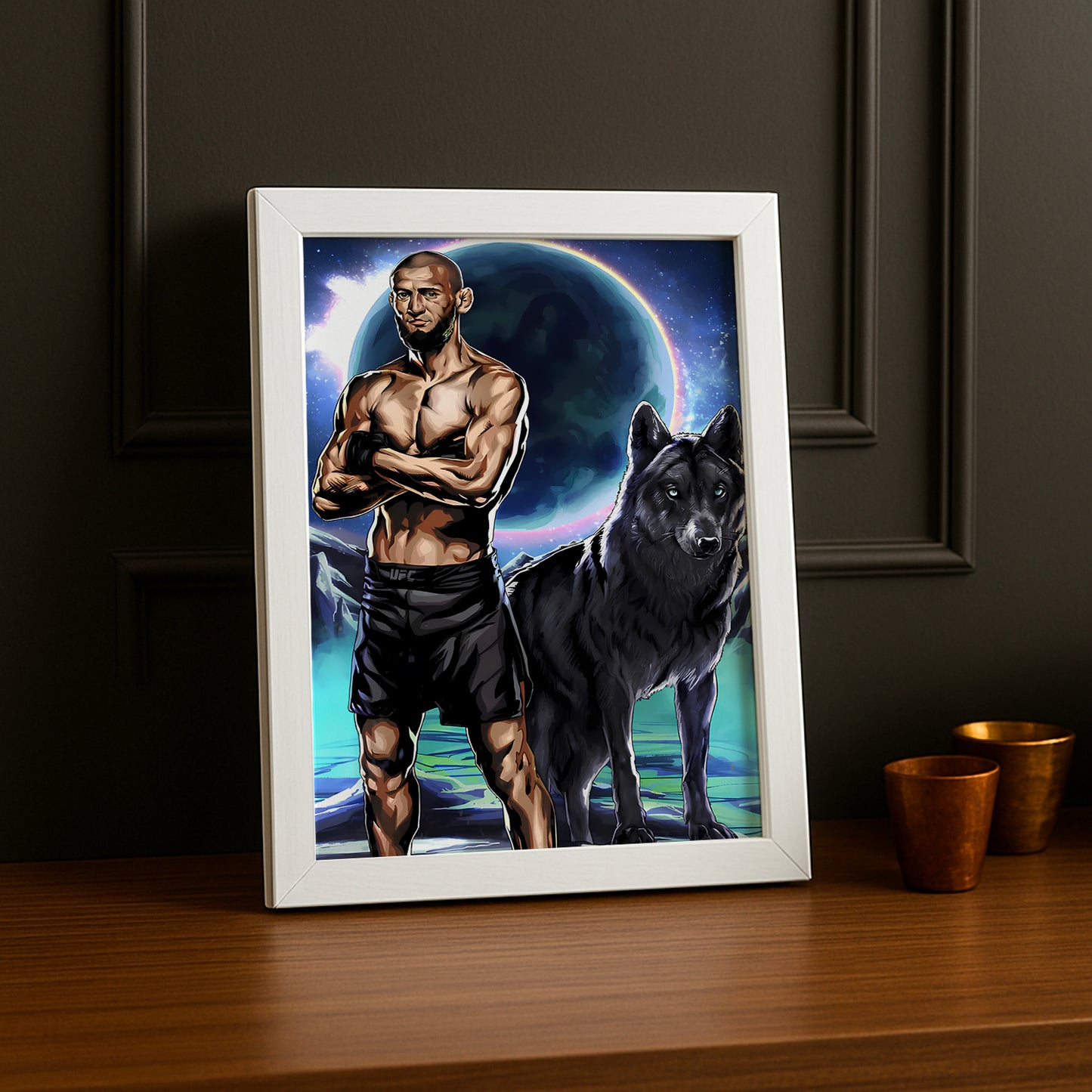 Poster UFC - Khamzat Chimaev Borz