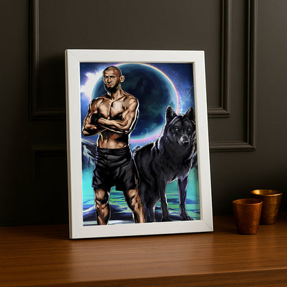 Poster UFC - Khamzat Chimaev Borz