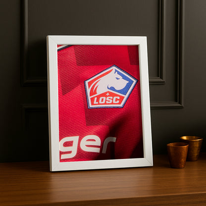 Cadre photo - Maillot Lille OSC 2026