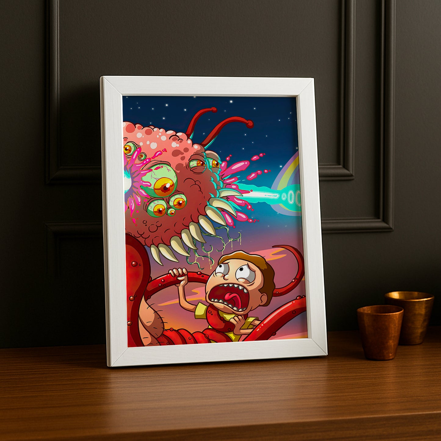 Cadre photo de Rick et Morty