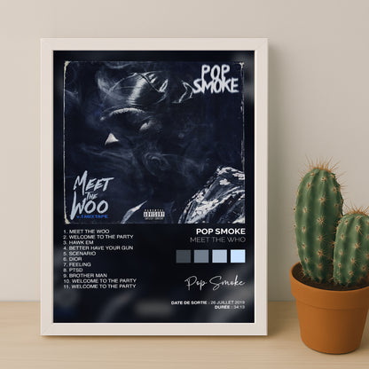 Poster Pop Smoke - Album Meet The Who