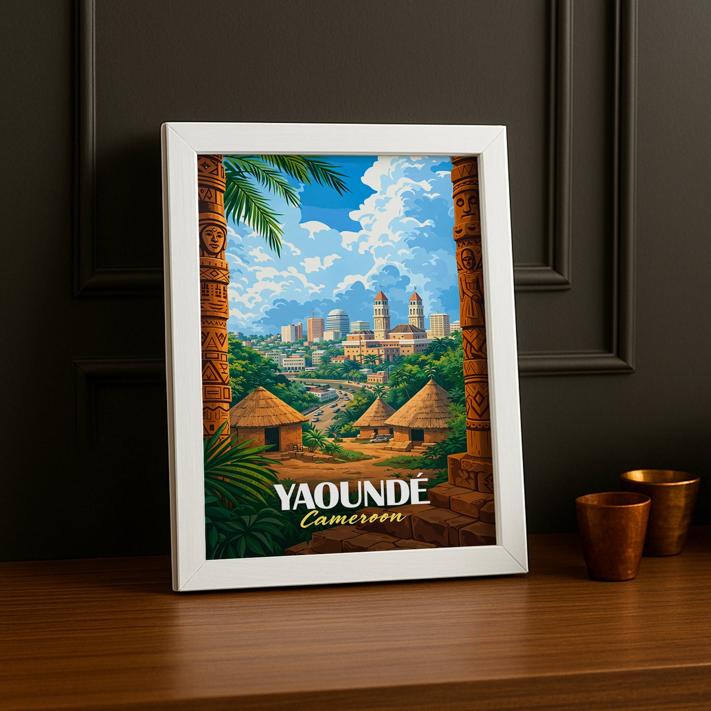 Cadre Photo Afrique - Cameroun Yaoundé