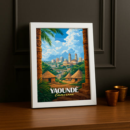 Cadre Photo Afrique - Cameroun Yaoundé