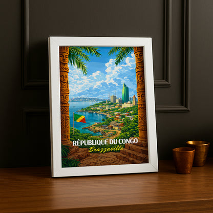 Cadre Photo Afrique - République du Congo Brazzaville