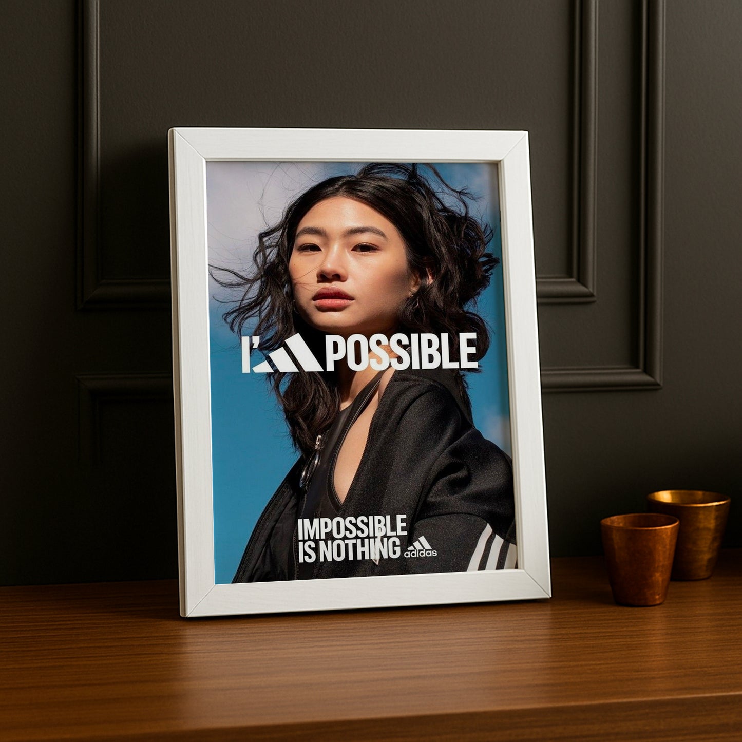 Cadre photo Adidas - Impossible is nothing