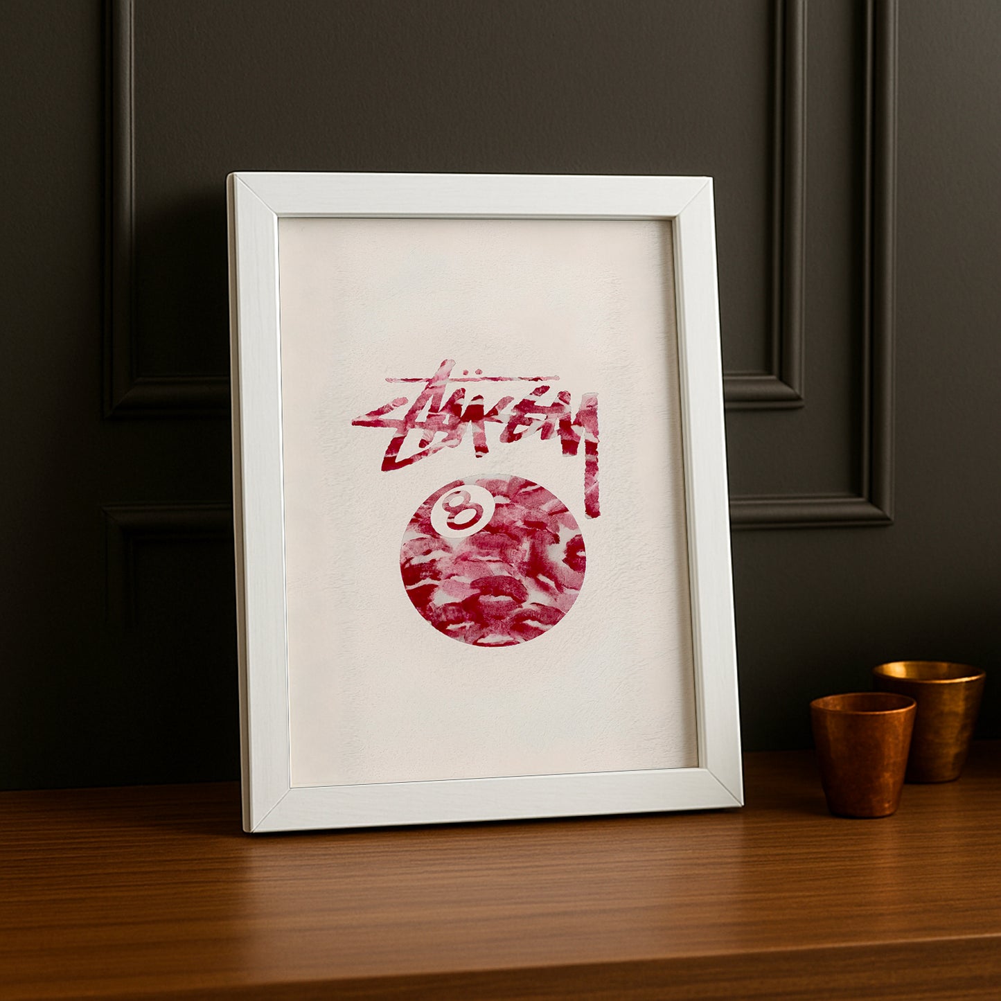 Cadre photo Stüssy Kiss