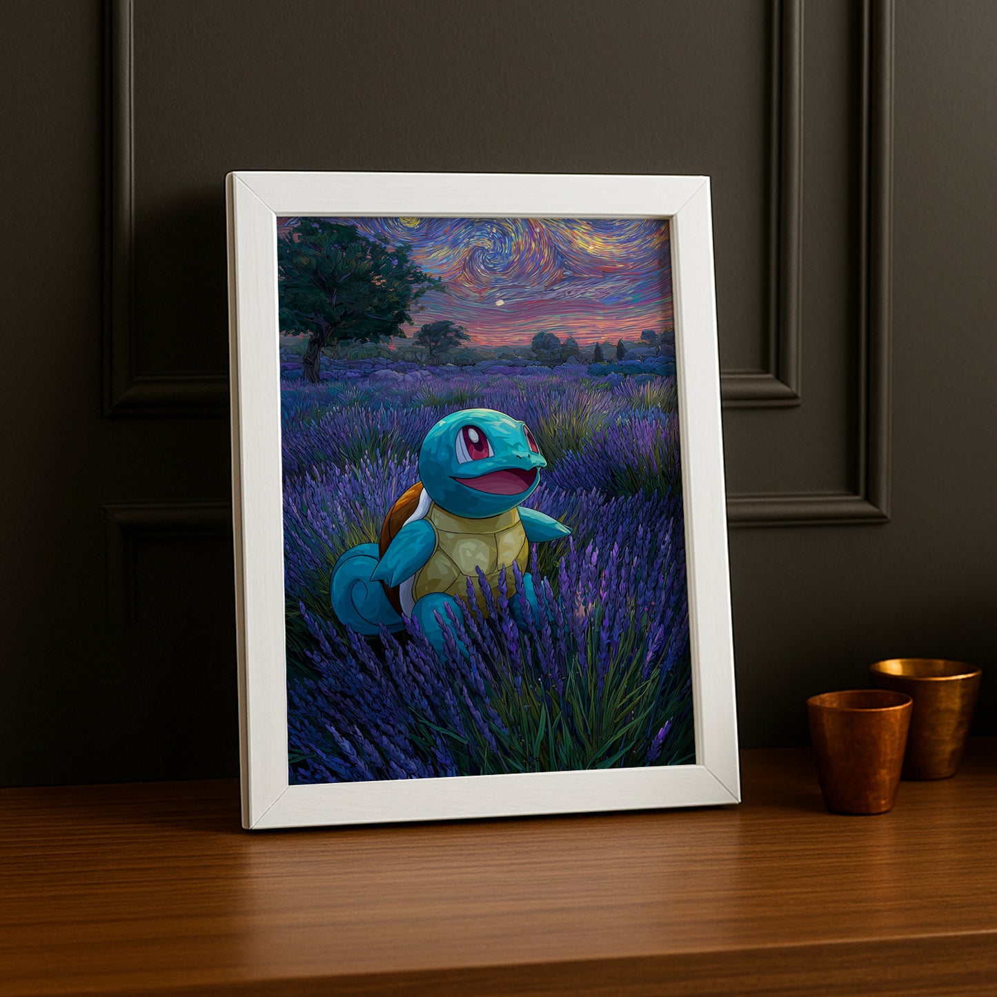 Cadre Photo Pokémon - Carapuce Aesthetic