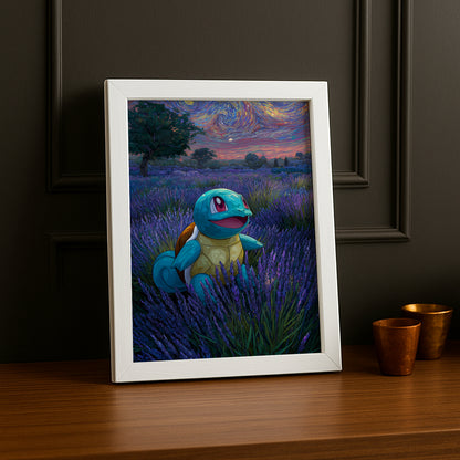 Cadre Photo Pokémon - Carapuce Aesthetic