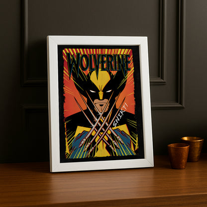 Cadre photo Wolverine Marvel