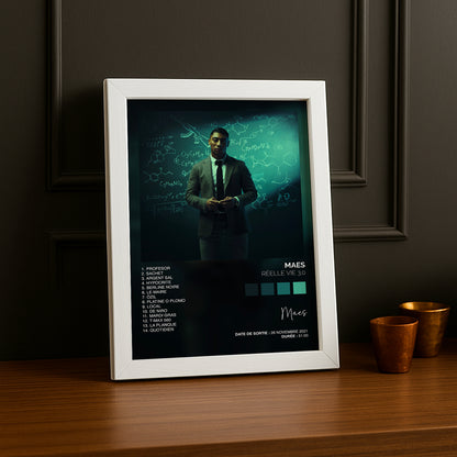 Cadre photo Album Musicaux - Réelle vie 3.0 de Maes