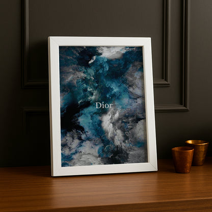 Cadre photo Christian Dior - Explosion de couleurs