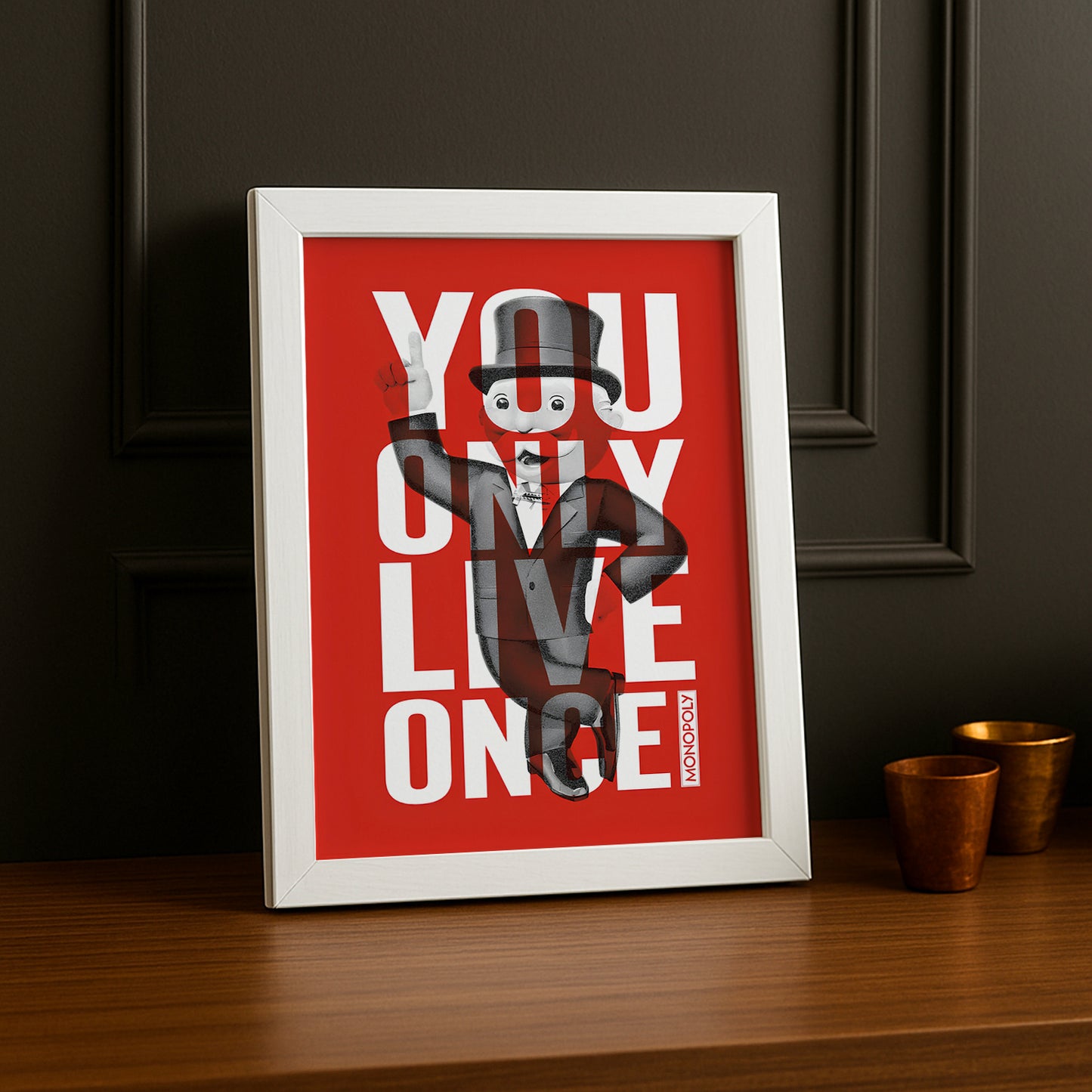 Monopoly You Only Live Once - Poster