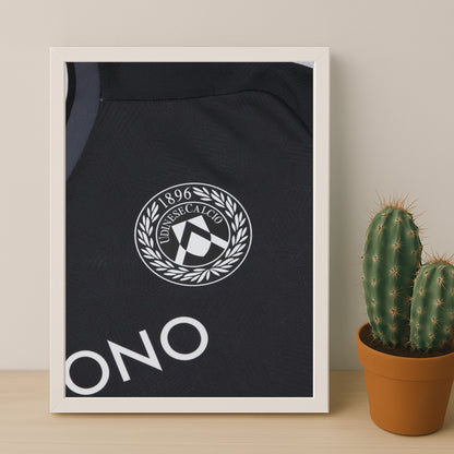 Poster Maillot Football - Udinese Kit 25-26