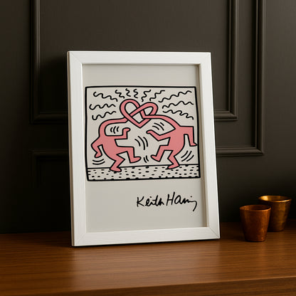 Cadre photo Keith Haring