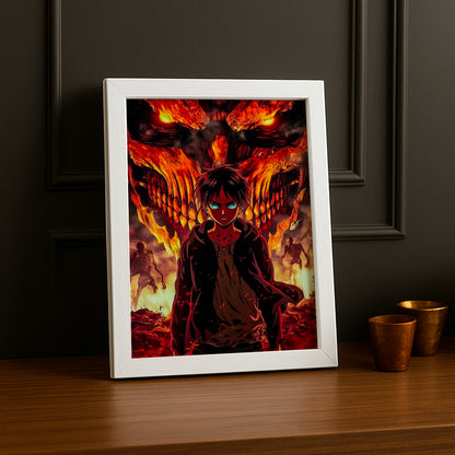 Cadre Photo Attack On Titan - Eren Jäger