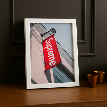 Poster Supreme - Drapeau