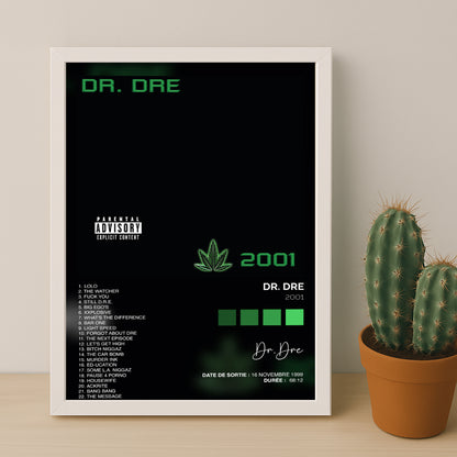 Poster Dr.Dre - Album 2001