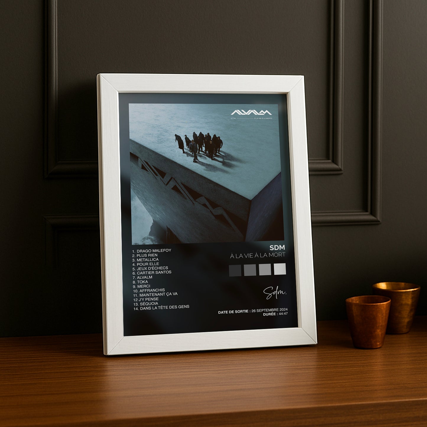 Cadre photo Album - À la vie à la mort de SDM