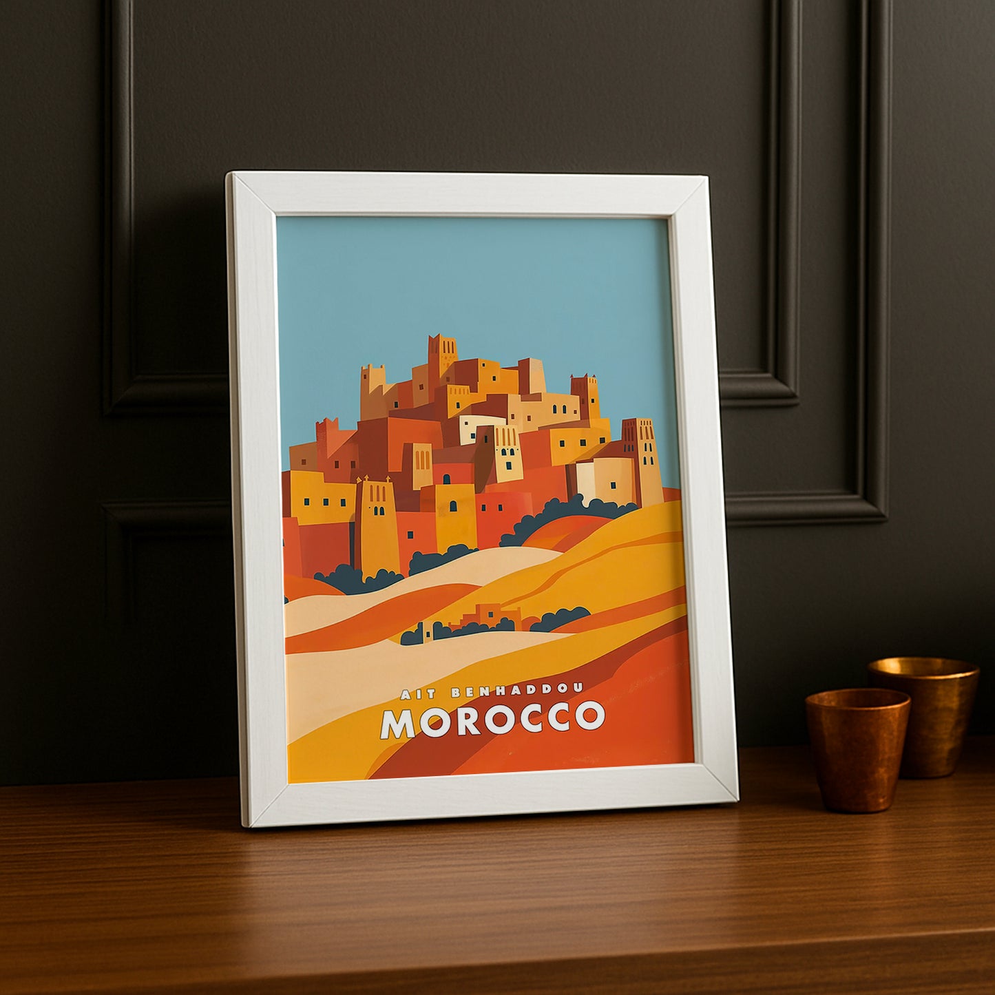 Ait Benhaddou Maroc - Poster