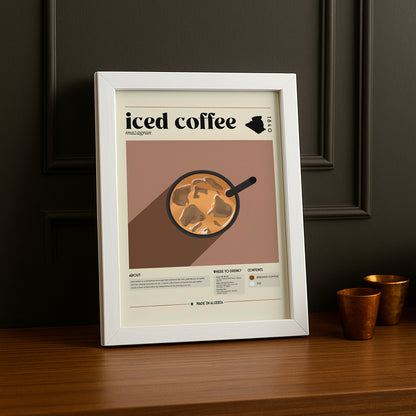 Cadre photo Coffee Lover - Iced Coffee