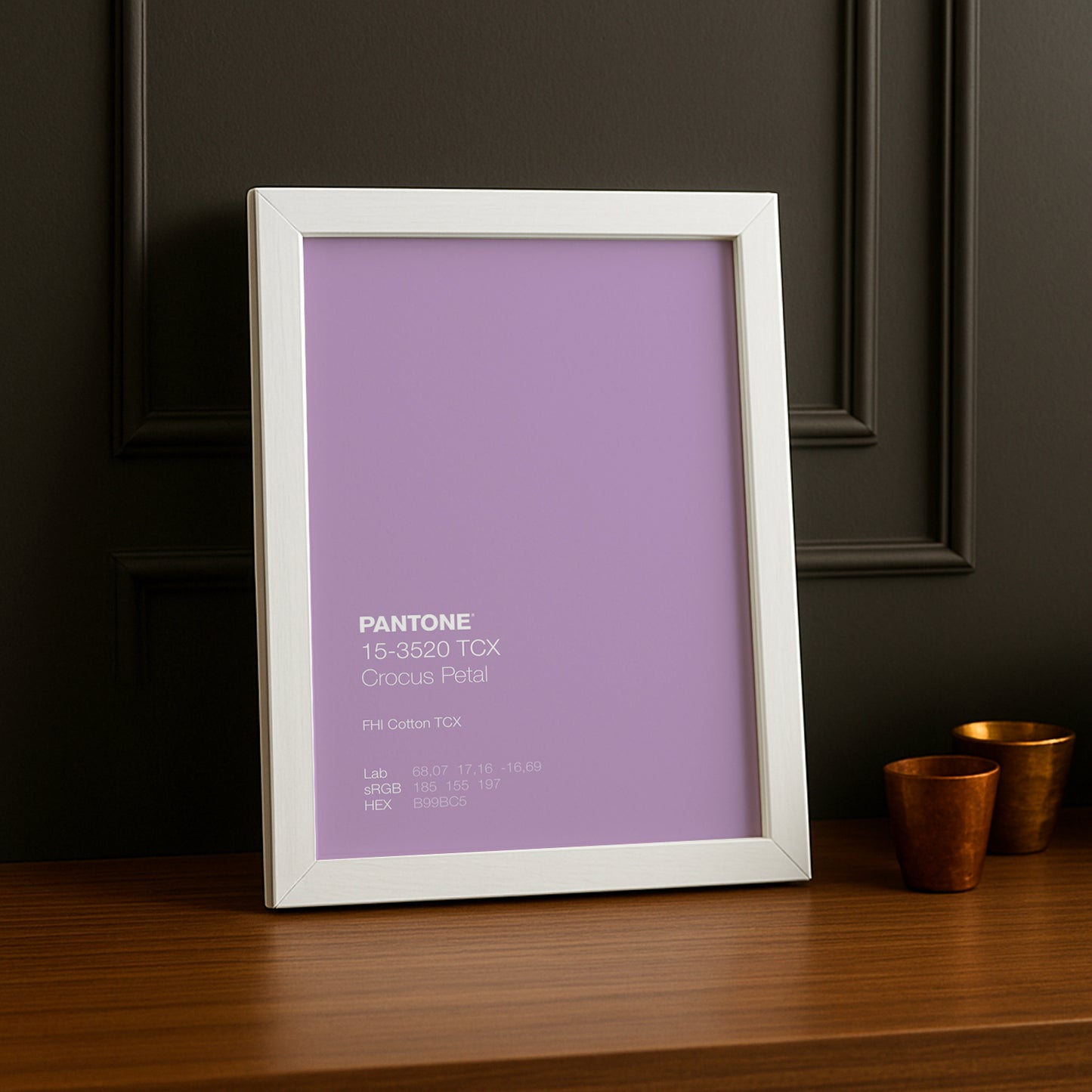 Cadre Photo Pantone - Crocus Petal