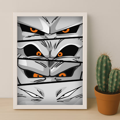 Poster Dragon Ball Z - Eyes Buu
