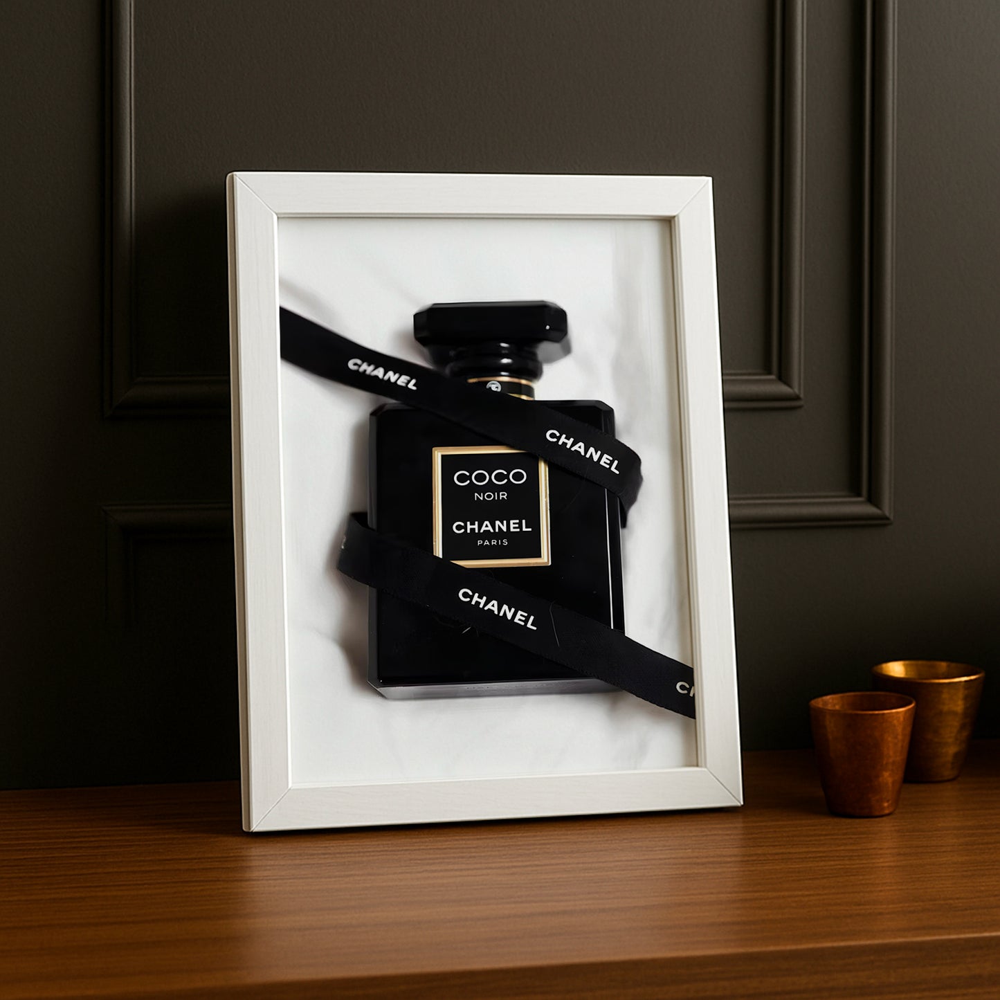 Poster Photo Chanel - Coco Noir Ruban