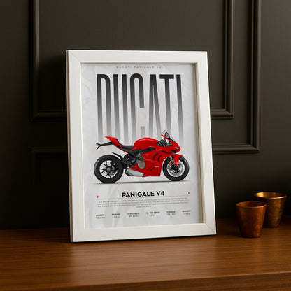 Cadre photo Ducati Panigale V4