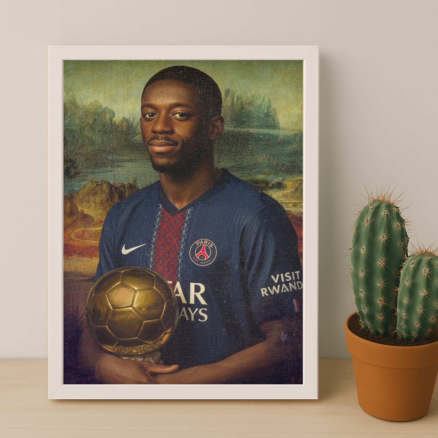 Poster Ballon d'Or - Ousmane Dembélé