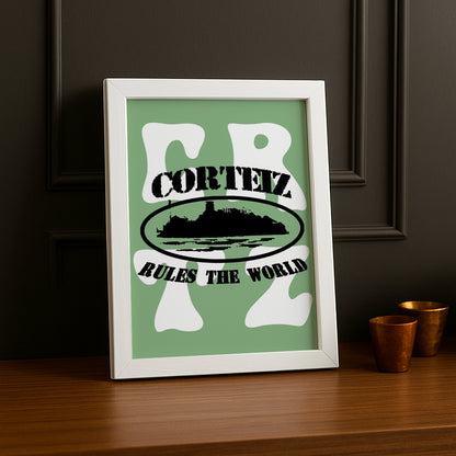 Cadre photo Corteiz - Corteiz Rules The World