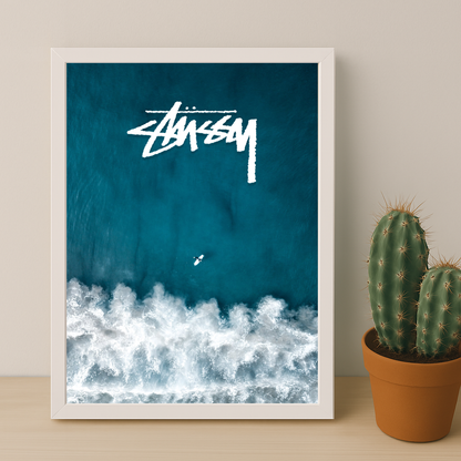 Stüssy - Blue Ocean