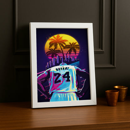 Cadre photo Kobe Bryant NBA