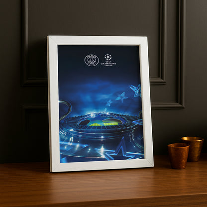 Poster encadrée Paris Saint-Germain - Ligue des Champions