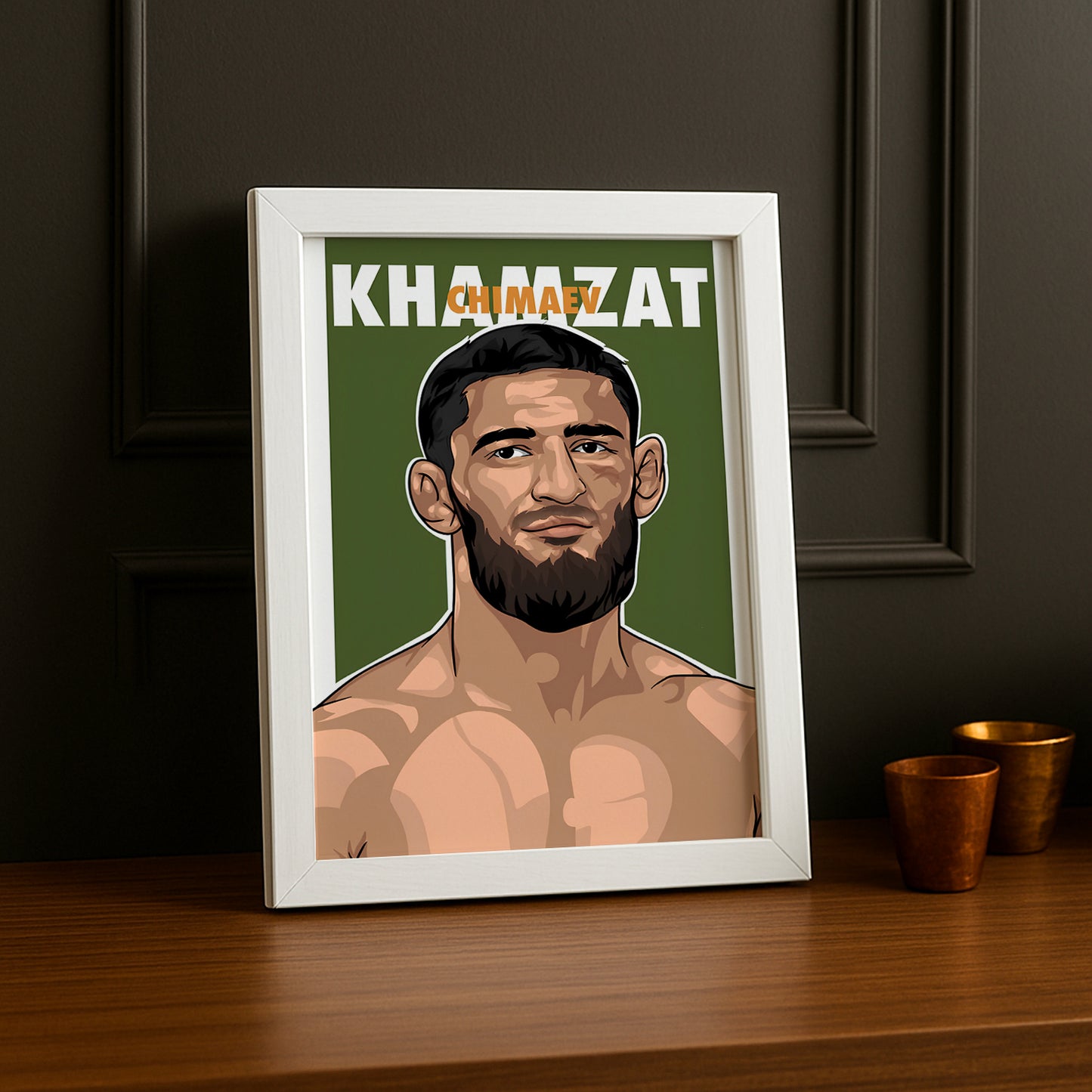 Poster UFC - Khamzat Chimaev Illustration