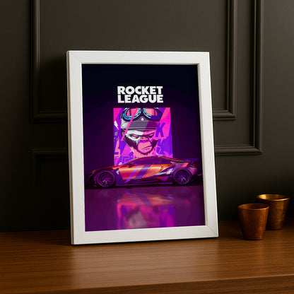 Cadre Photo Rocket League - Monkey