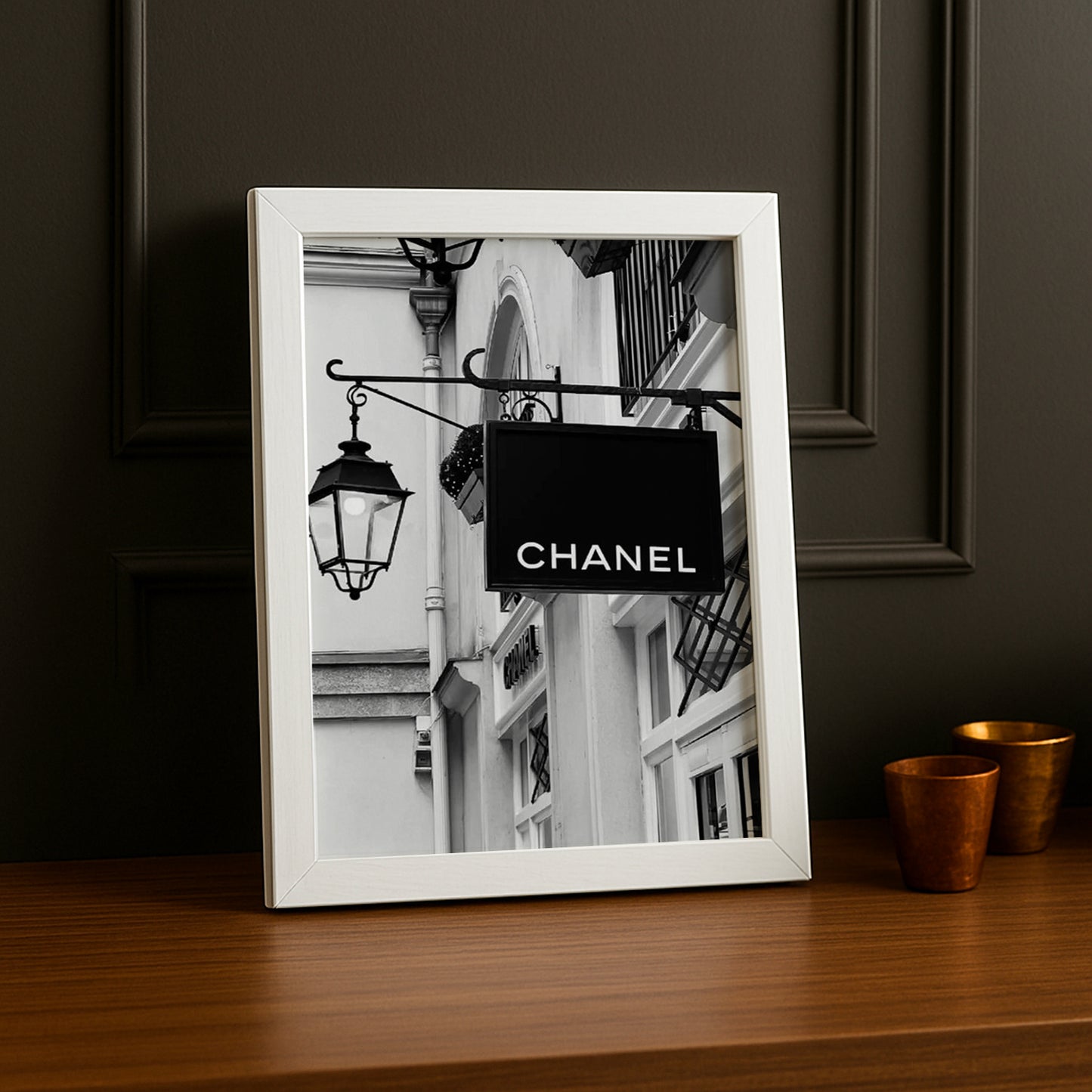 Cadre photo Chanel - Pancarte