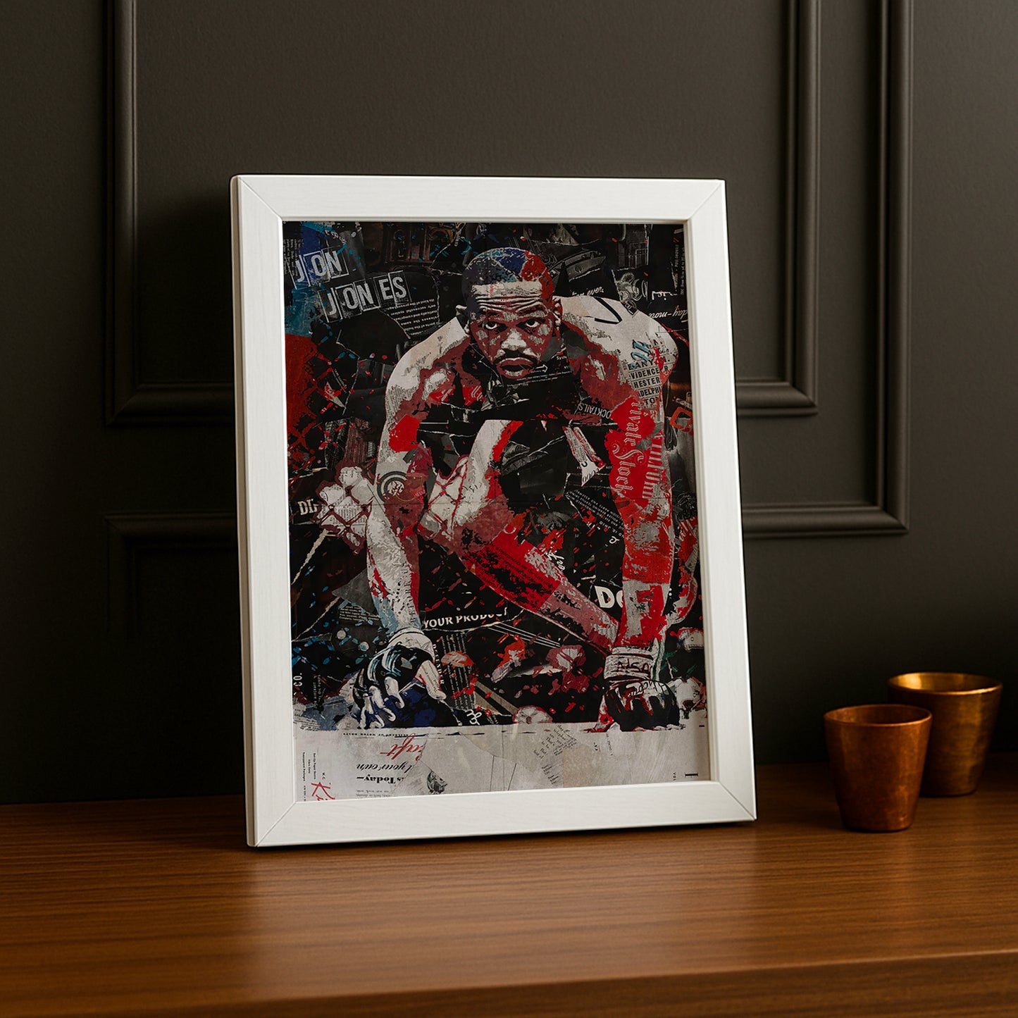 Cadre photo UFC - Jon Jones Art