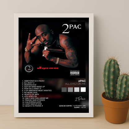 Poster 2Pac - Album All Eyez On Me