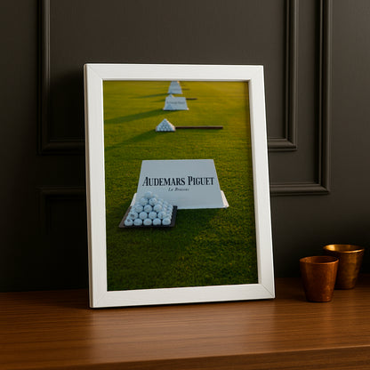 Poster Photo Golf - Audemars