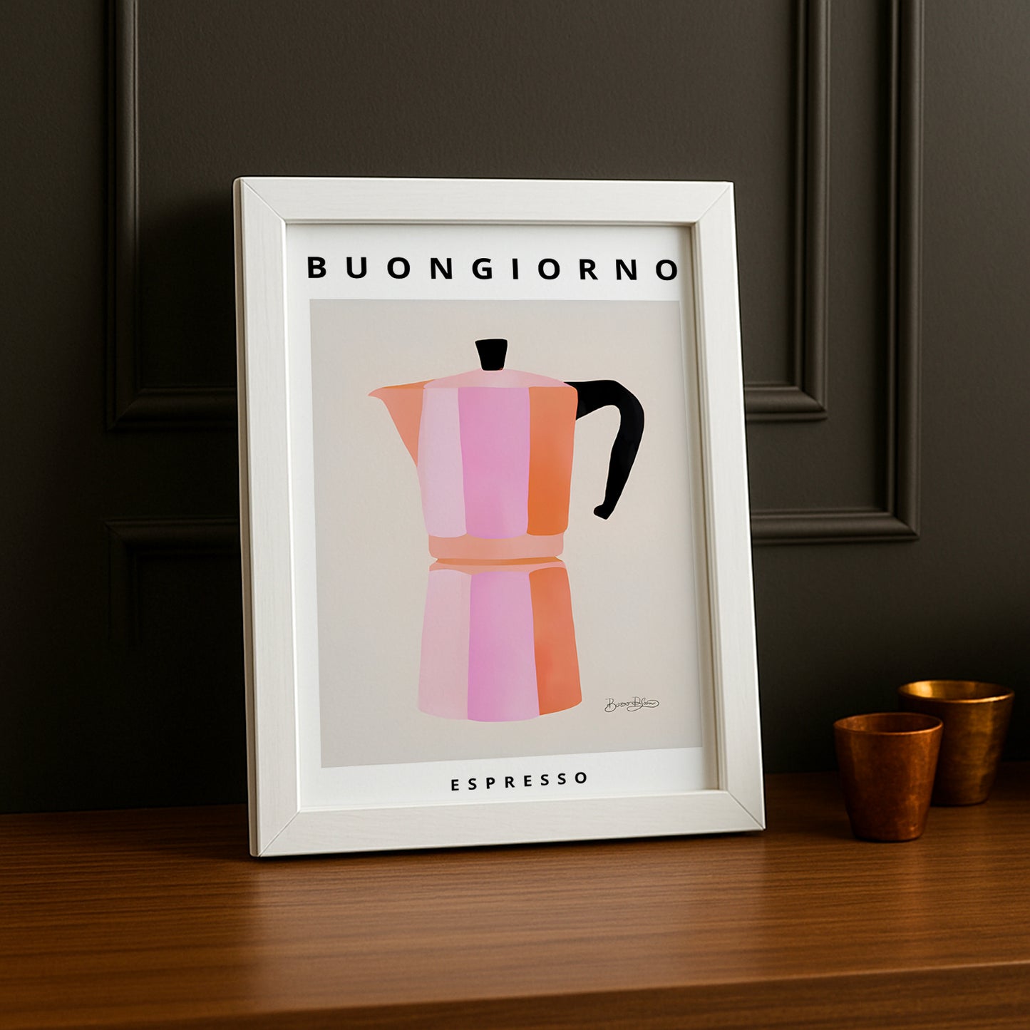 Cadre photo Coffee Lover - Buongiorno Espresso