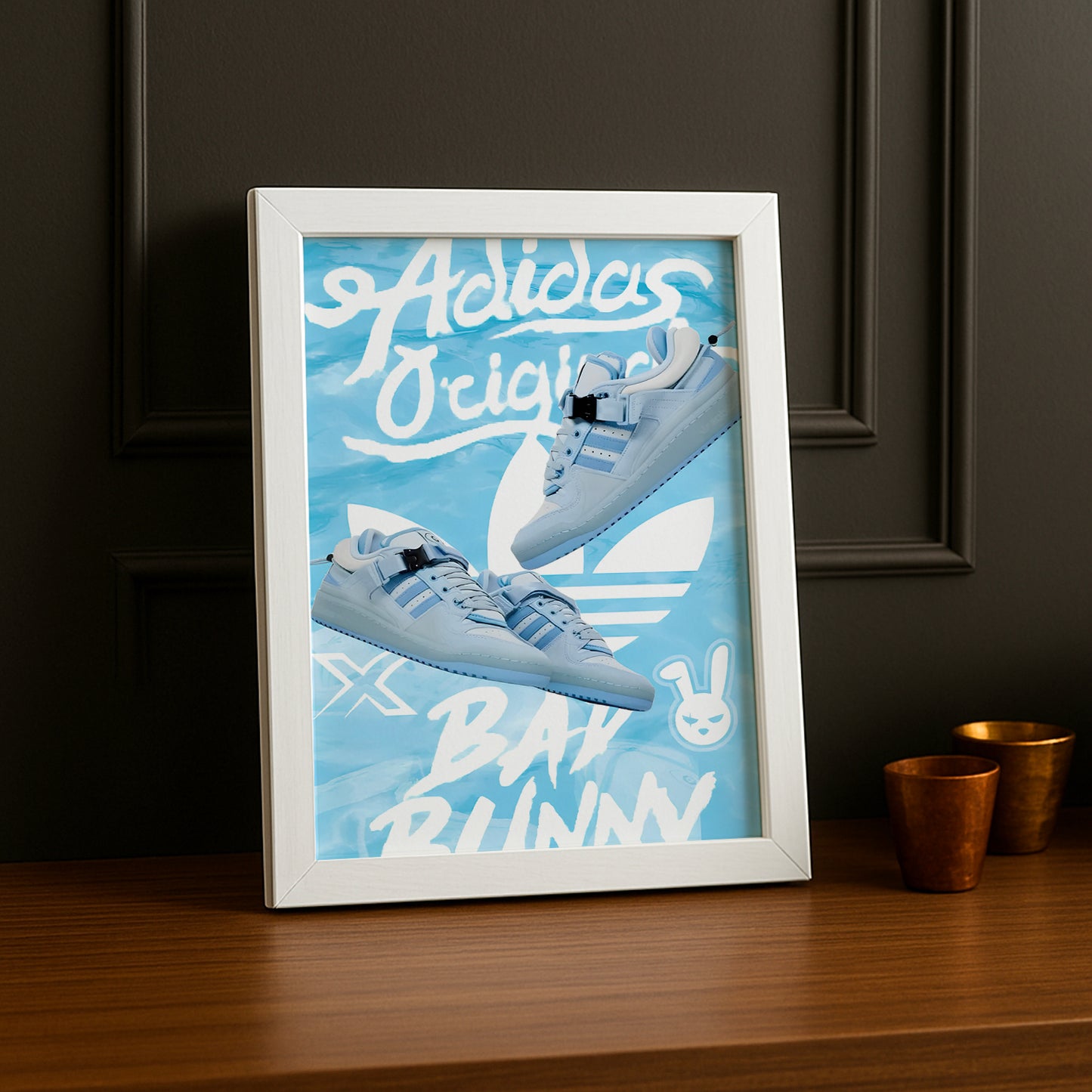 Cadre photo Adidas - Bad Bunny