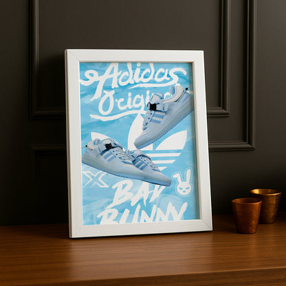 Cadre photo Adidas - Bad Bunny